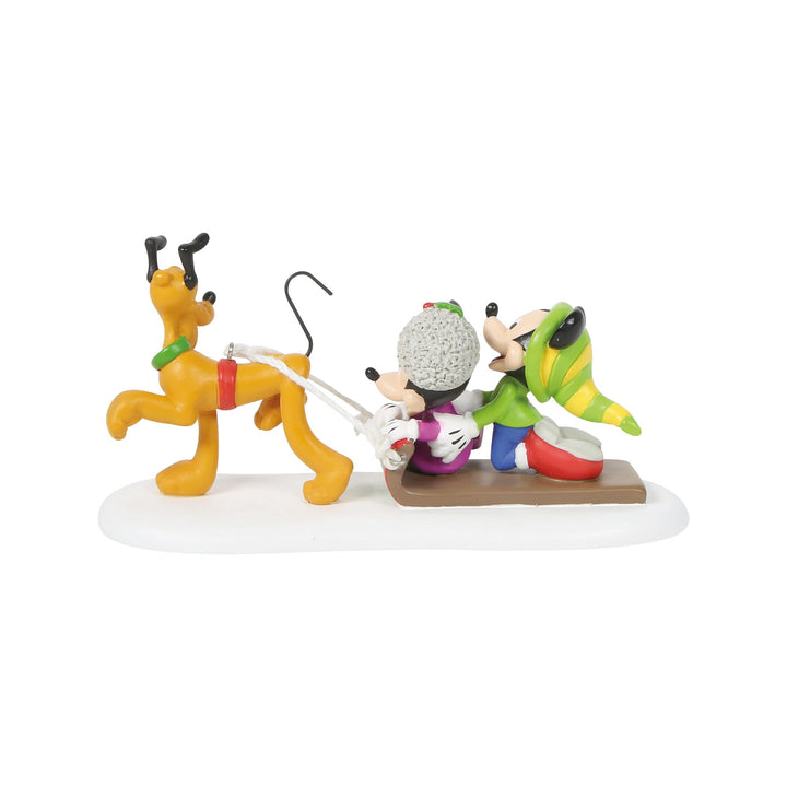 Pluto Toboggan Ride - Disney Village by D56