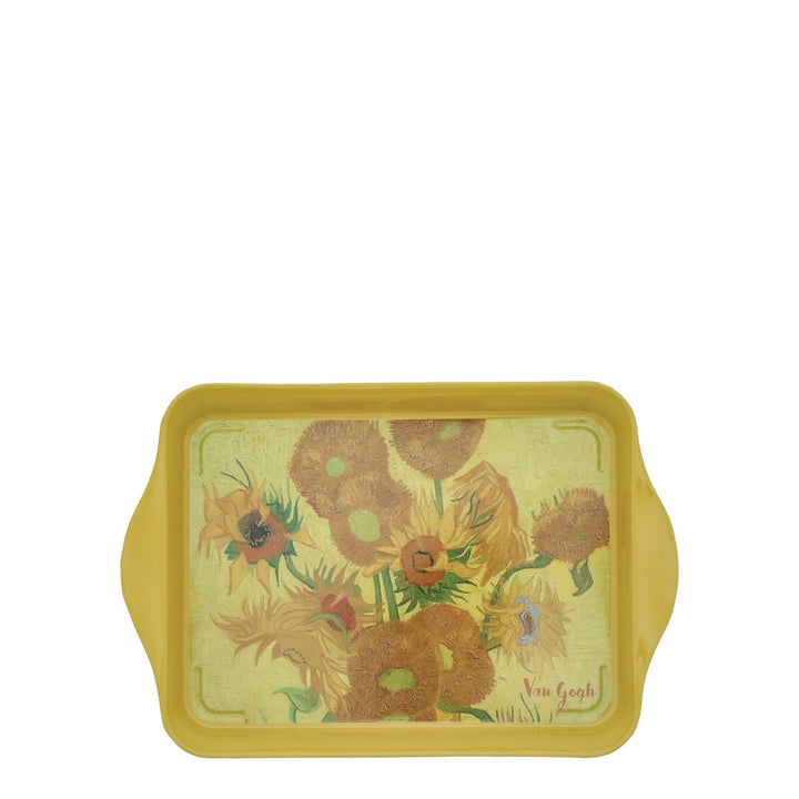 Van Gogh Sunflowers Metal Tray by Arty