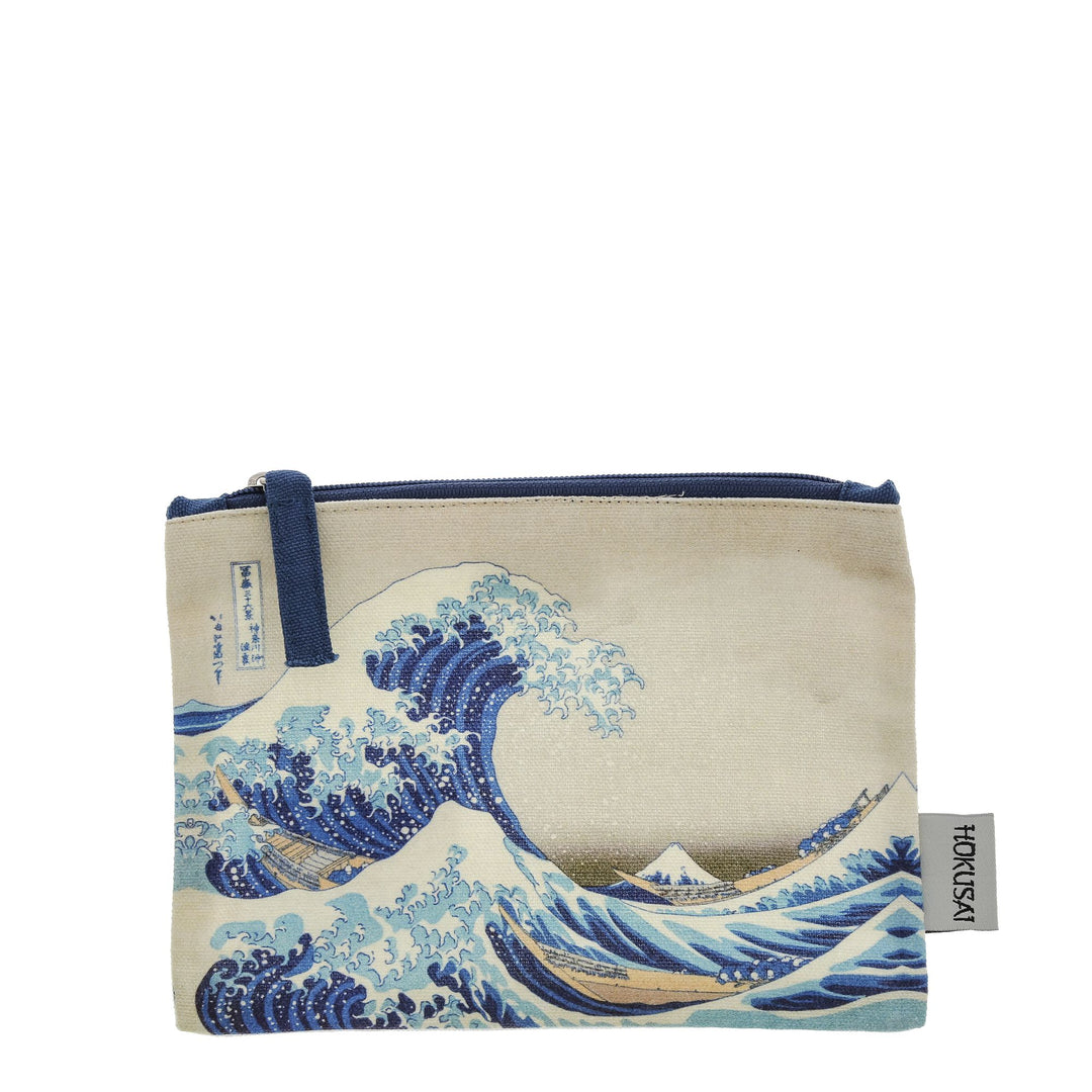 Hokusai Cotton Pouch by Arty