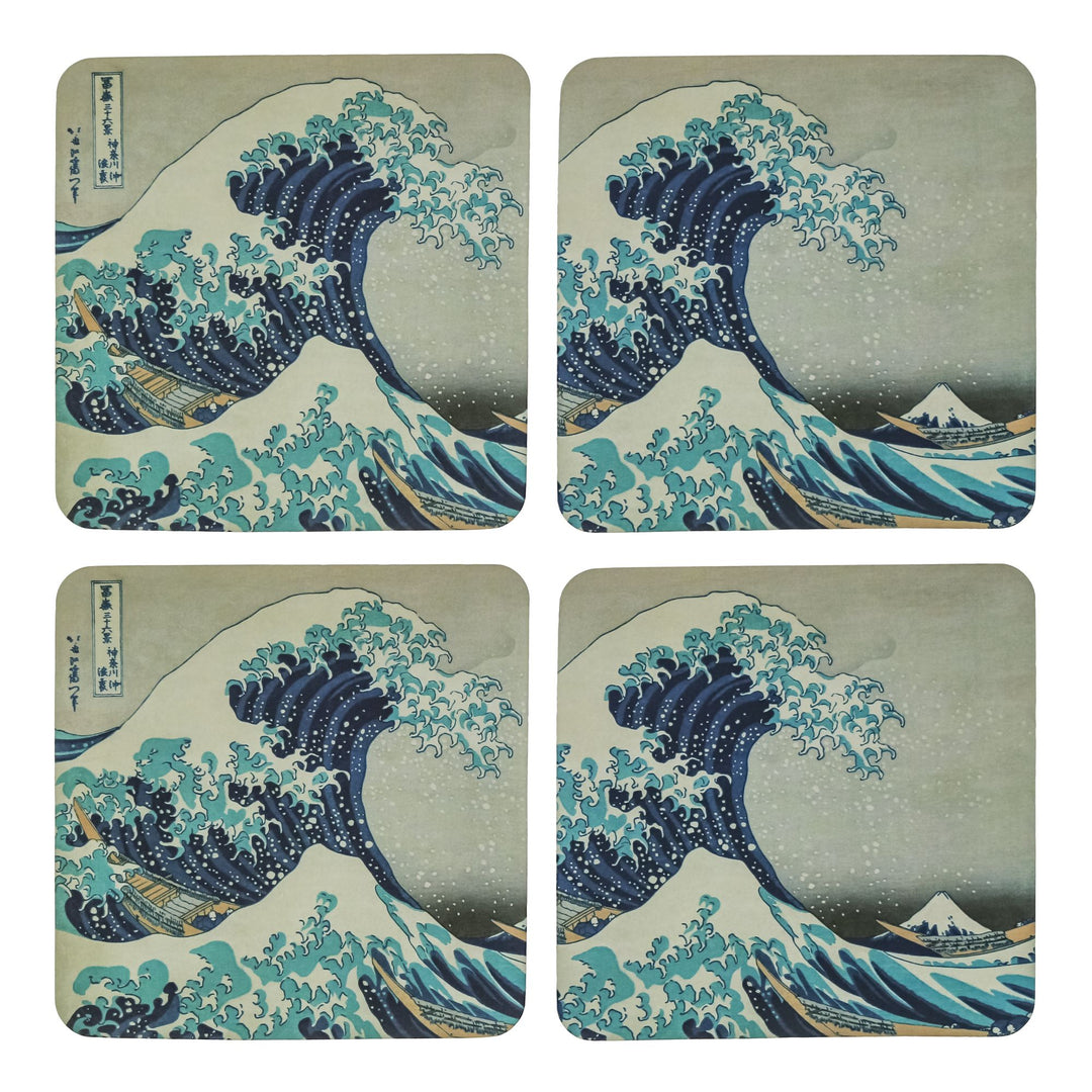 Hokusai Coasters (Set of 4) by Arty