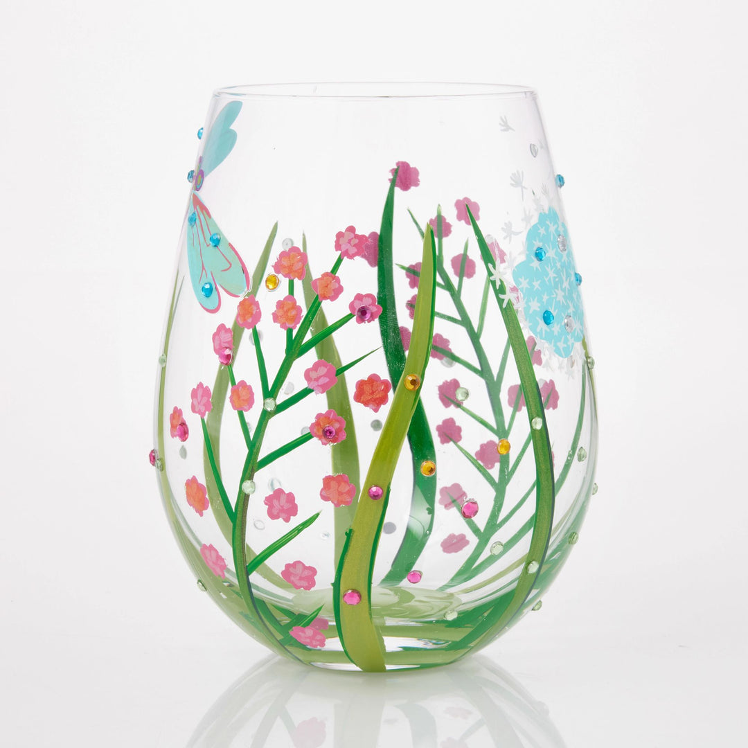 Dragonfly Stemless Glass by Lolita