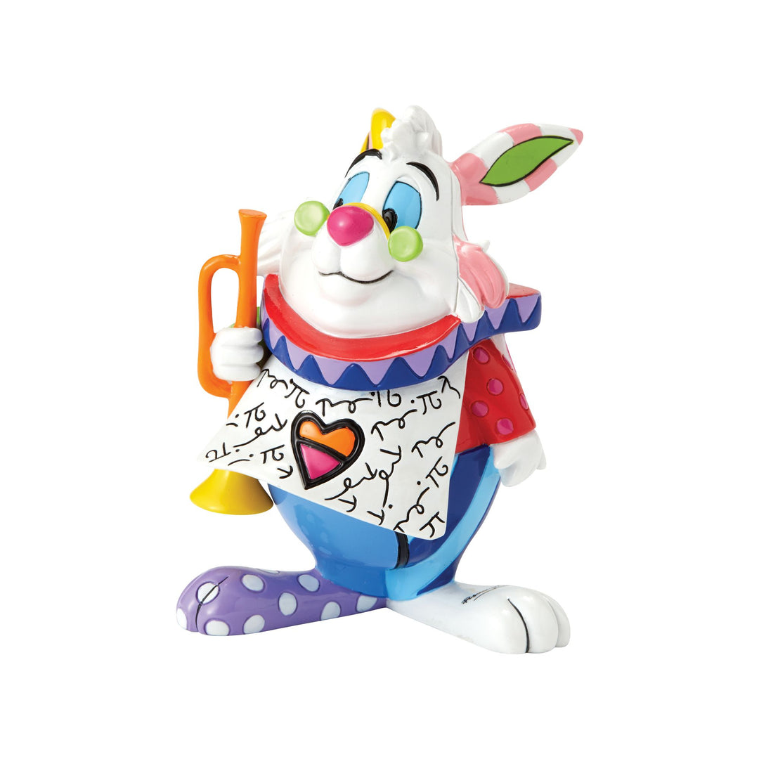 White Rabbit Mini Figurine by Disney Britto