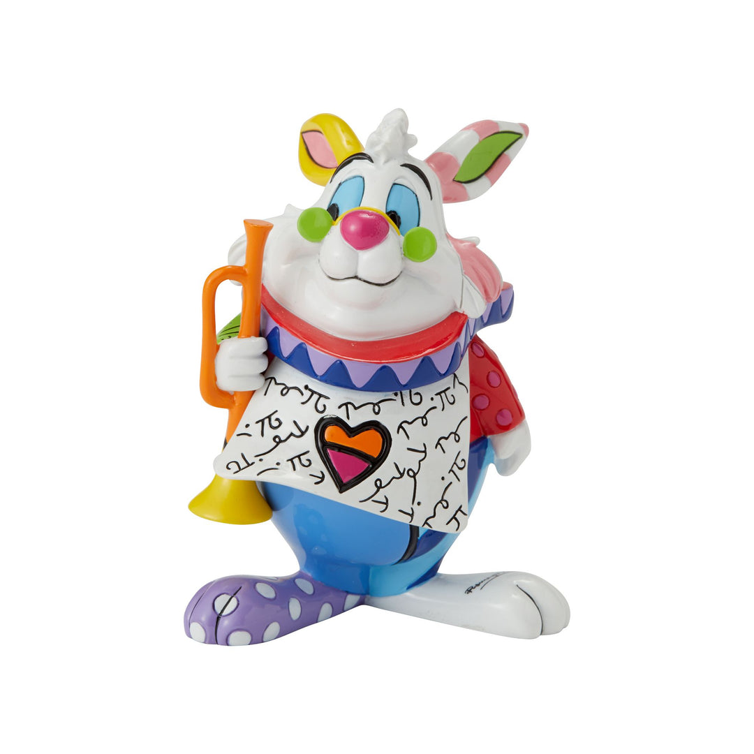 White Rabbit Mini Figurine by Disney Britto