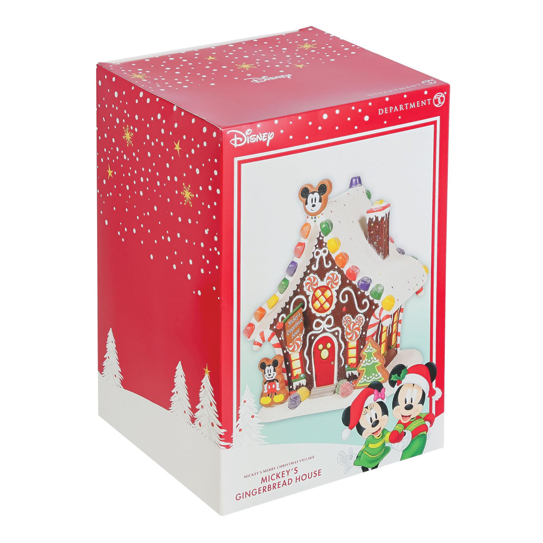 Mickey's Gingerbread House - Disney Village by D56