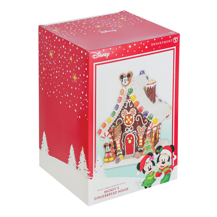 Mickey's Gingerbread House - Disney Village by D56