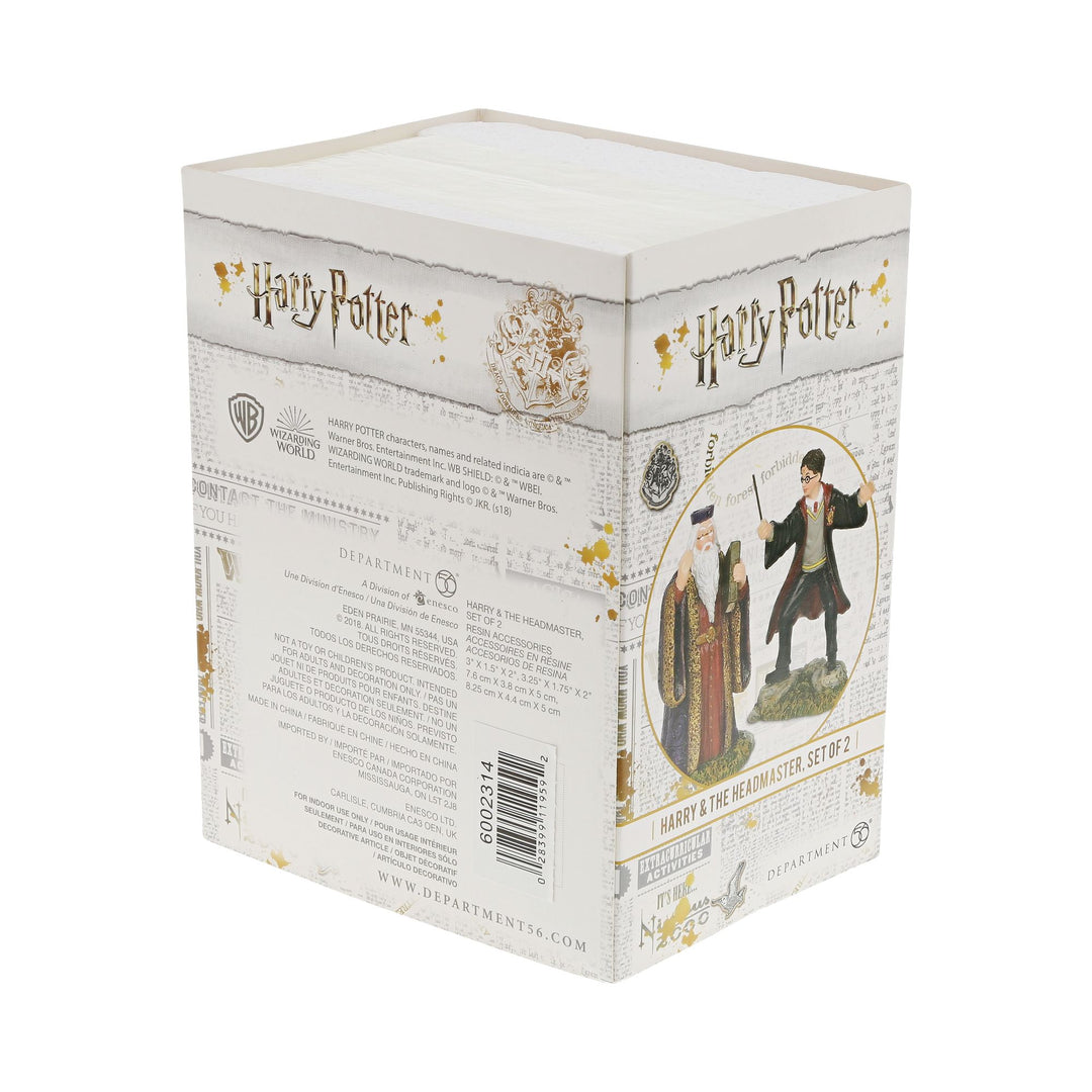 Harry and The Headmaster Figurine