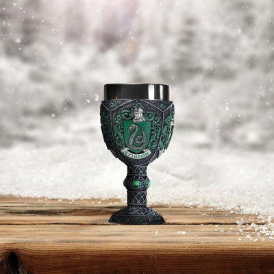 Slytherin Decorative Goblet - The Wizarding World of Harry Potter - Enesco Gift Shop