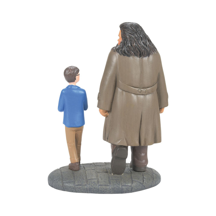 Harry Potter Village Basic Wizard Supplies (Harry Potter and Hagrid Figurine) -Harry Potter Village by D56