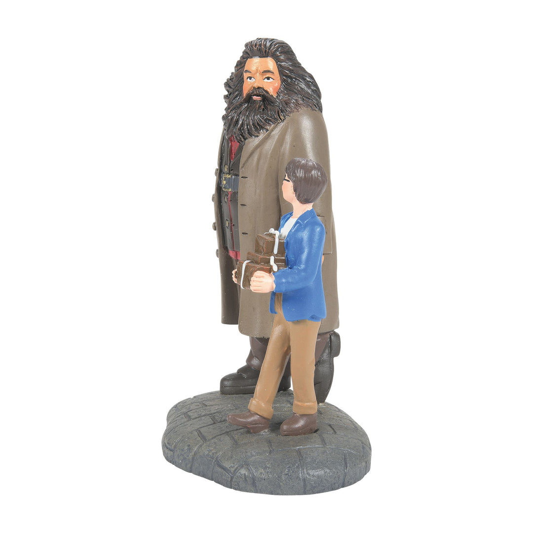 Harry Potter Village Basic Wizard Supplies (Harry Potter and Hagrid Figurine) -Harry Potter Village by D56