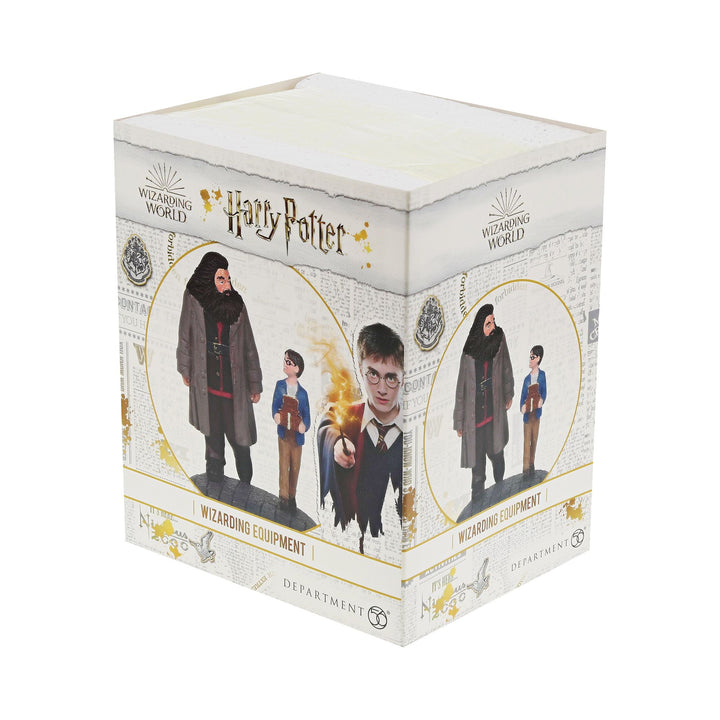 Harry Potter Village Basic Wizard Supplies (Harry Potter and Hagrid Figurine) -Harry Potter Village by D56