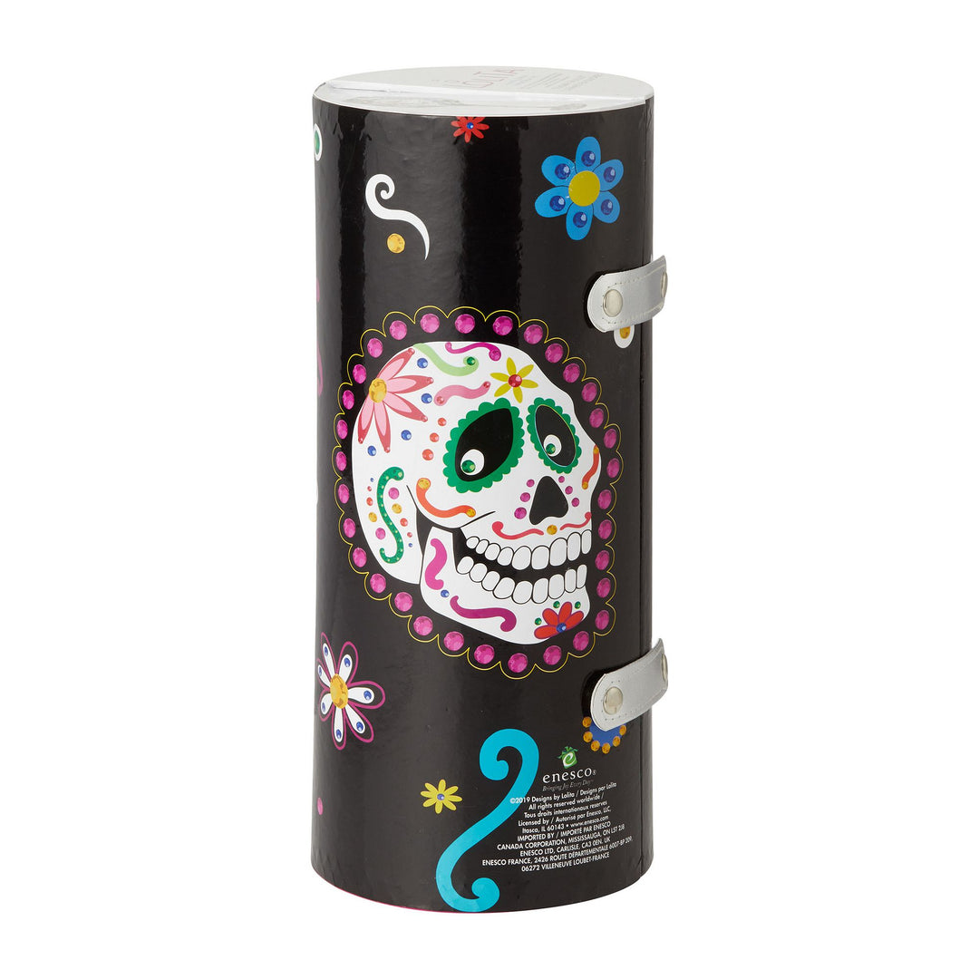 Superbling Sugar Skulls Wine Glass by Lolita