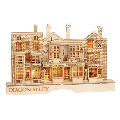 Diagon Alley Illuminated Centrepiece - Harry Potter Village by D56