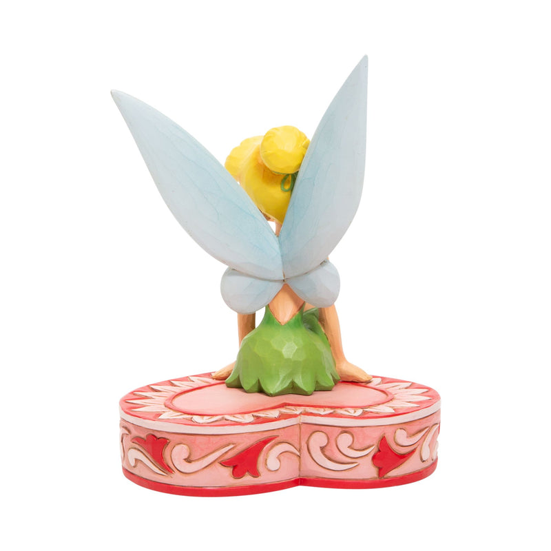 Love Seat - Tinker Bell on Heart Figurine - Disney Traditions by Jim Shore
