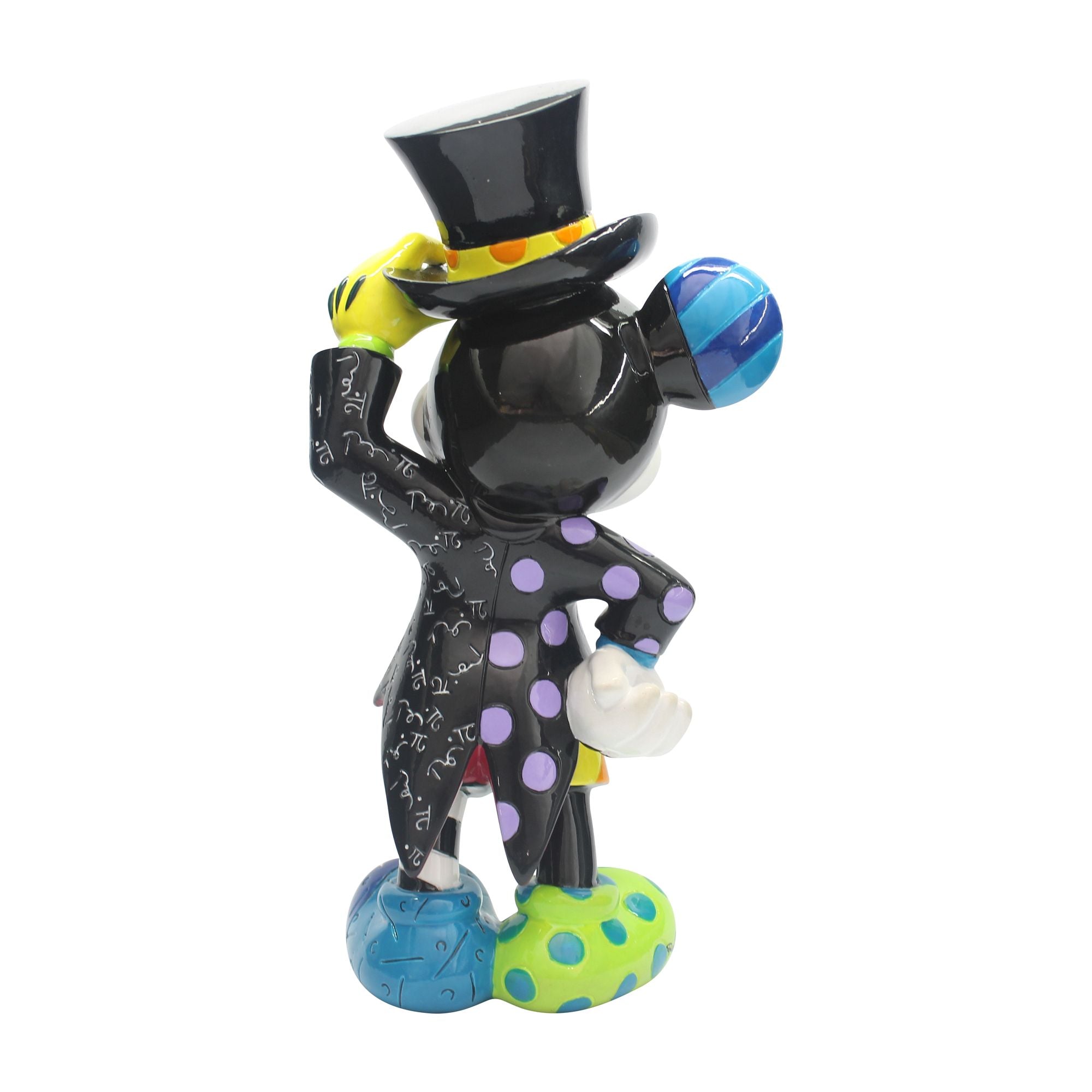 Mickey Mouse with Top Hat Figurine by Disney Britto Enesco Gift Shop