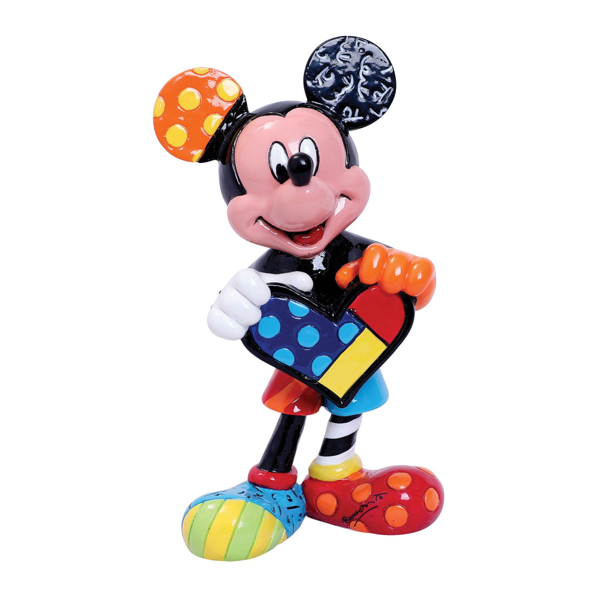 Mickey Mouse with Heart Mini Figurine by Disney Britto