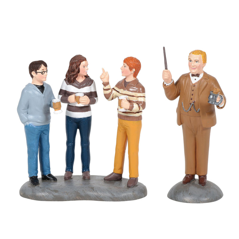 Professor Slughorn and his students - Harry Potter Village by D56