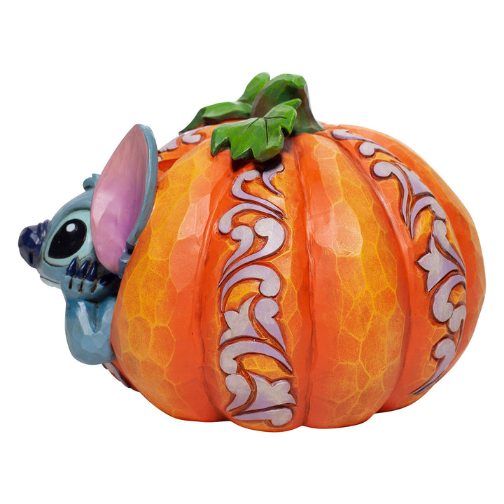 Stitch O'Lantern (Stitch inside Pumpkin Figurine)- Disney Traditions by Jim Shore