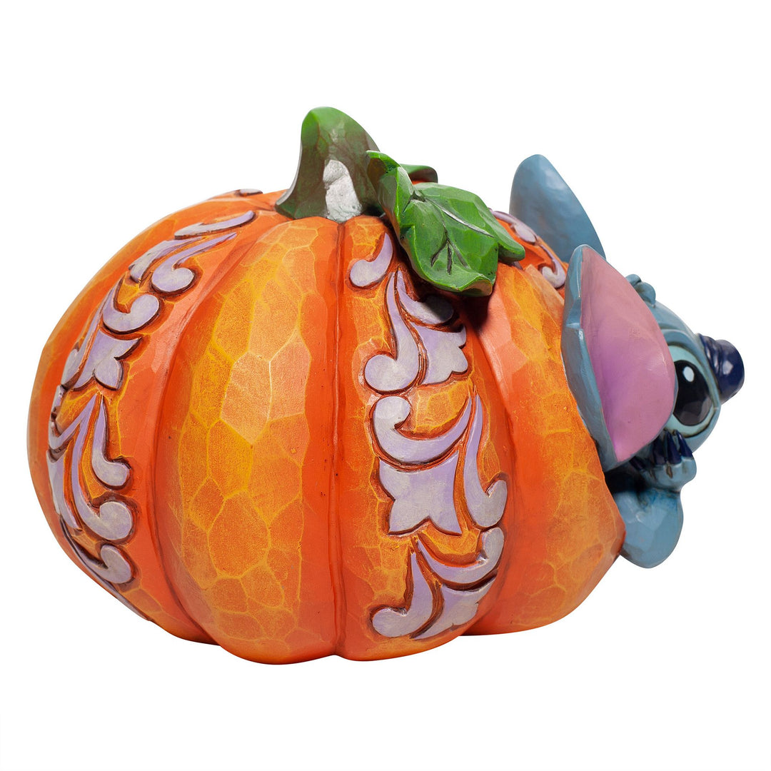 Stitch O'Lantern (Stitch inside Pumpkin Figurine)- Disney Traditions by Jim Shore