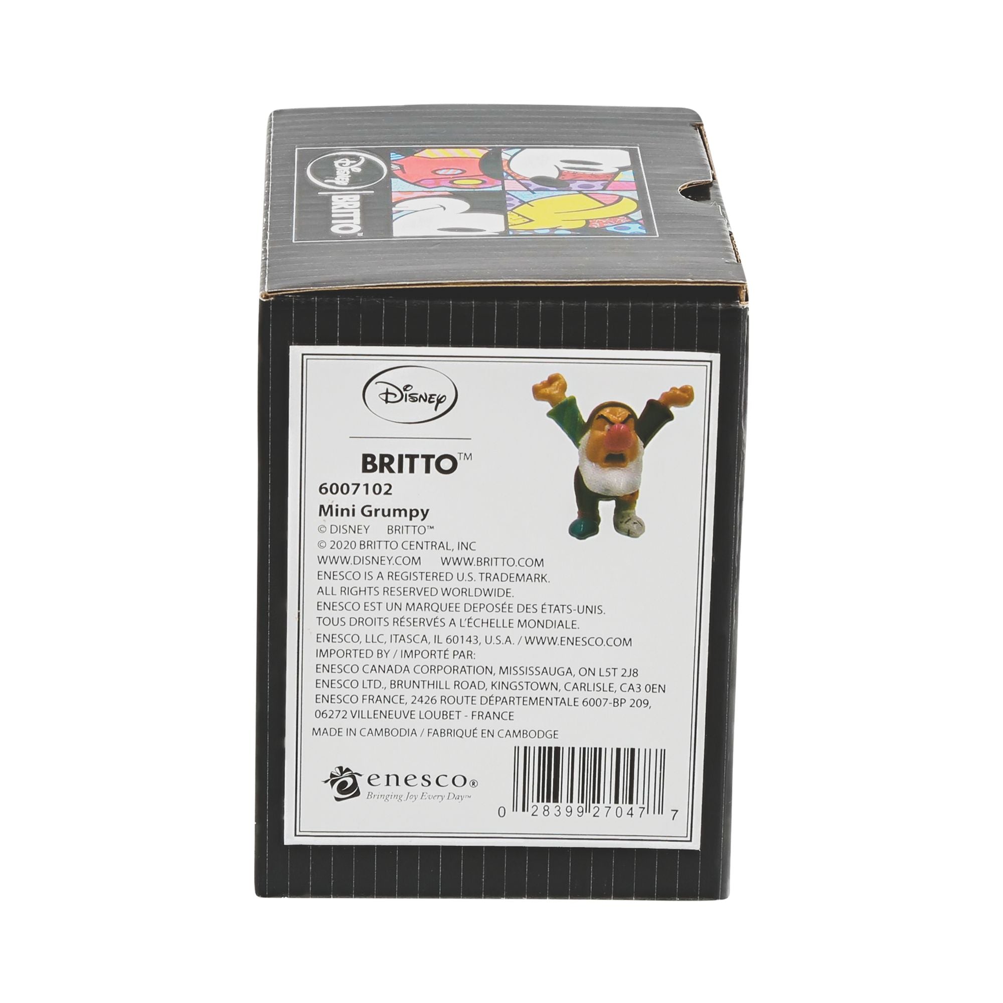 Disney by Romero Britto Grumpy Mini Figurine – Enesco Gift Shop