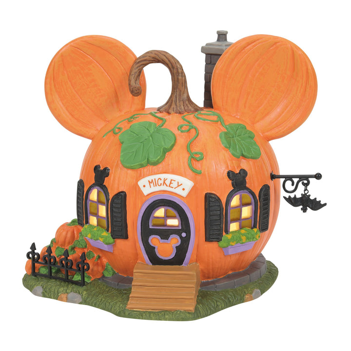 Mickey Mouse's Pumpkintown House - Disney Village by D56