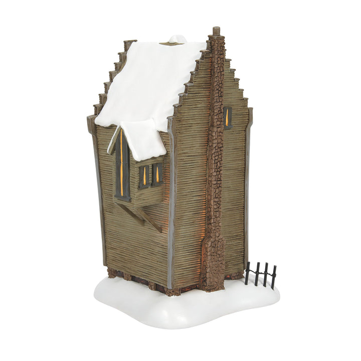 The Shrieking Shack Illuminated Model Building - Harry Potter Village by D56
