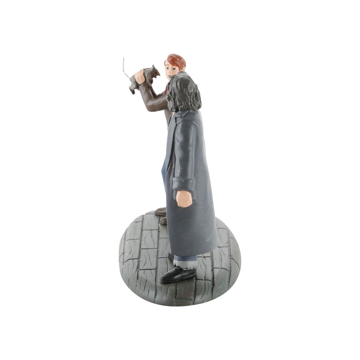 "Come out and play Peter" Ron & Sirius Figurine Harry Potter Village by Dept56