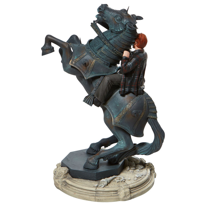 Ron on a Chess Horse Masterpiece Figurine