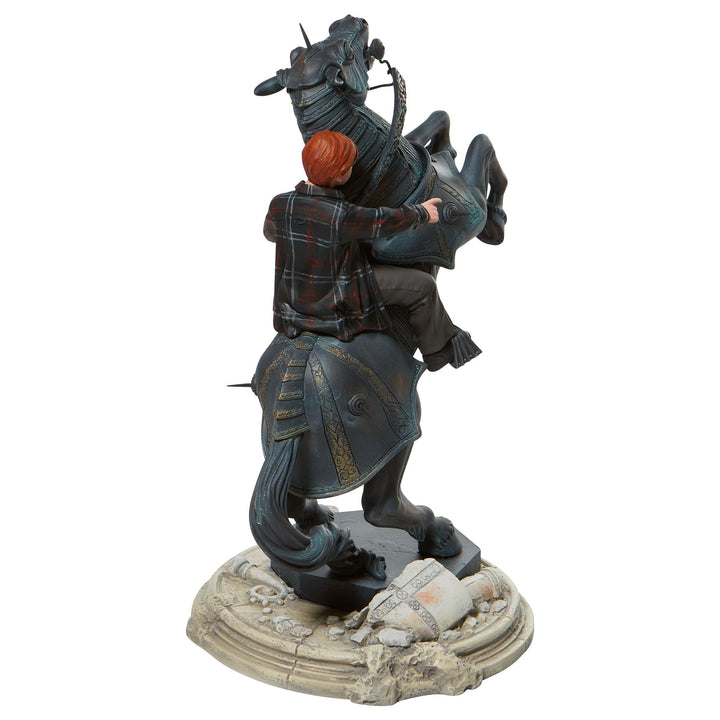 Ron on a Chess Horse Masterpiece Figurine