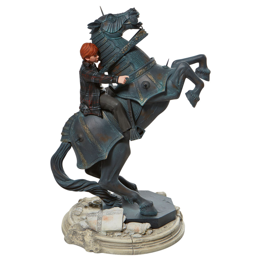 Ron on a Chess Horse Masterpiece Figurine