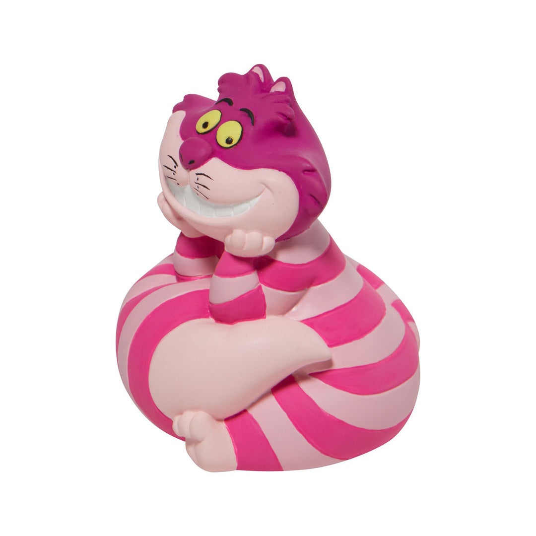 Disney Showcase Cheshire Cat Leaning On His Tail Mini Figurine