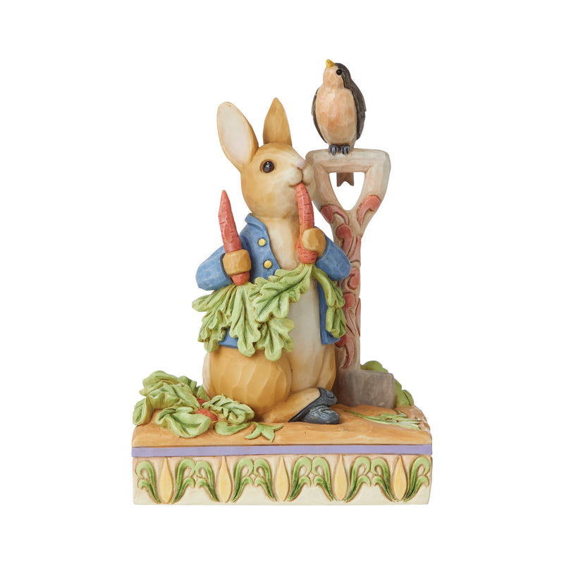 Then he ate some radishes (Peter Rabbit Figurine)