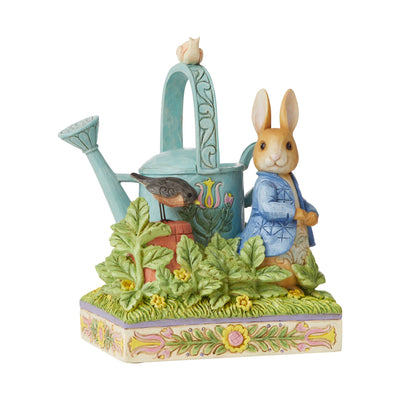 Caught in Mr. McGregor's Garden (Peter Rabbit Figurine)