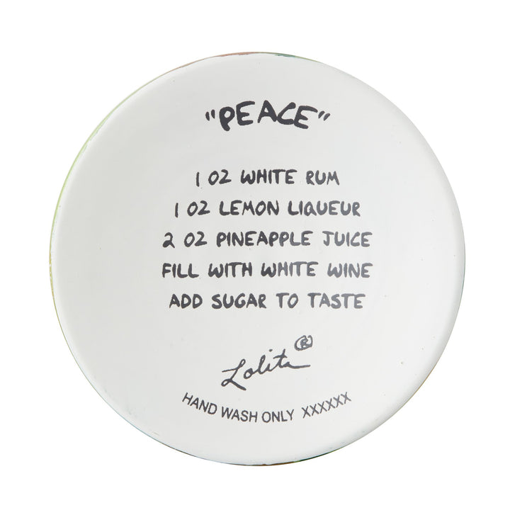 Peace Wine Glass