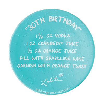 Happy 30th Birthday Wine Glass by Lolita - Enesco Gift Shop