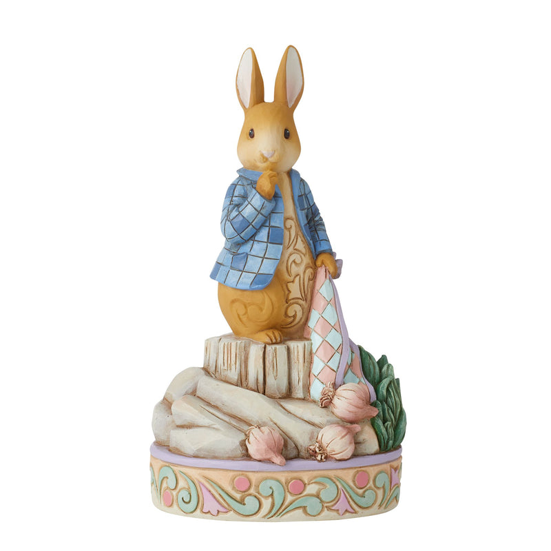 Peter Rabbit with Onions Figurine - Beatrix Potter by Jim Shore