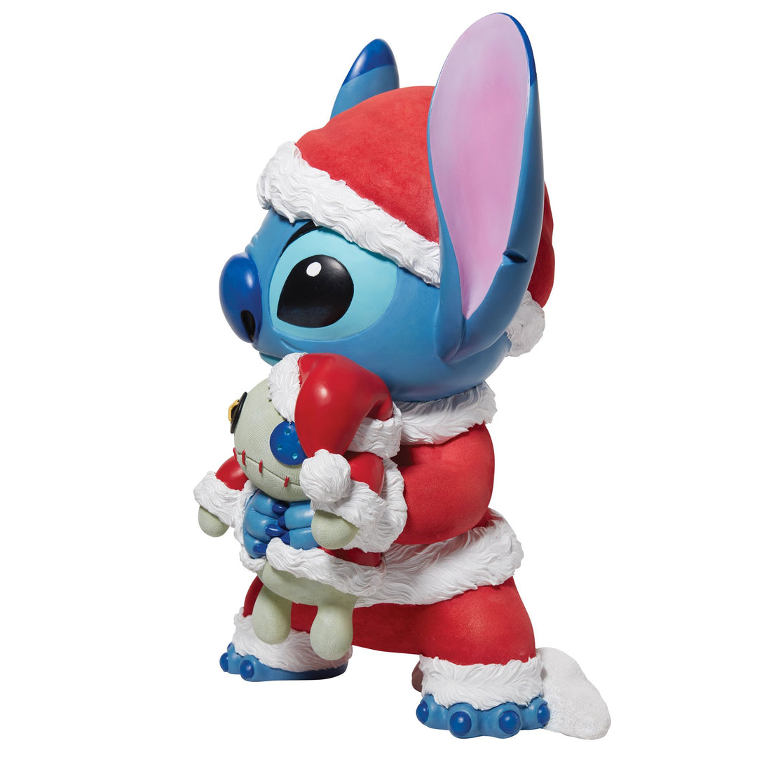 Santa Stitch Statement Figurine by Disney Showcase