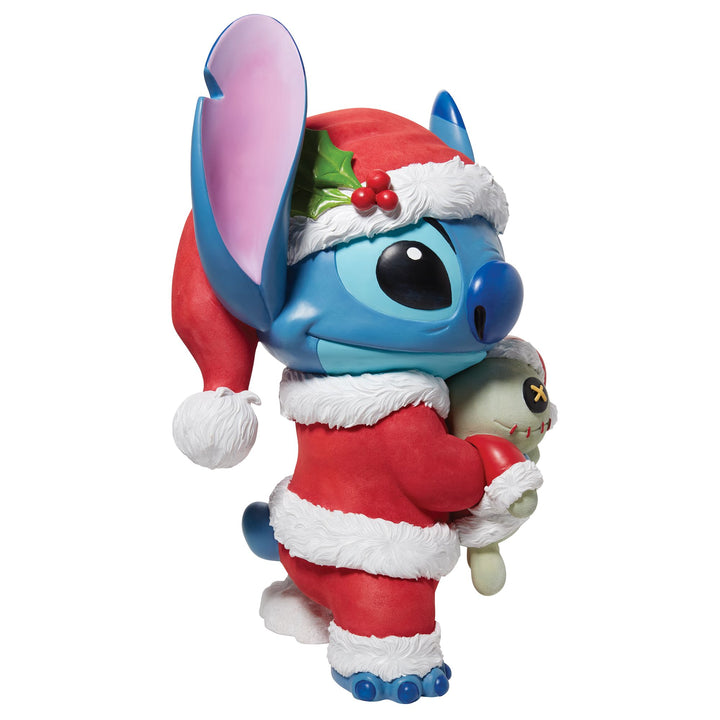 Santa Stitch Statement Figurine by Disney Showcase