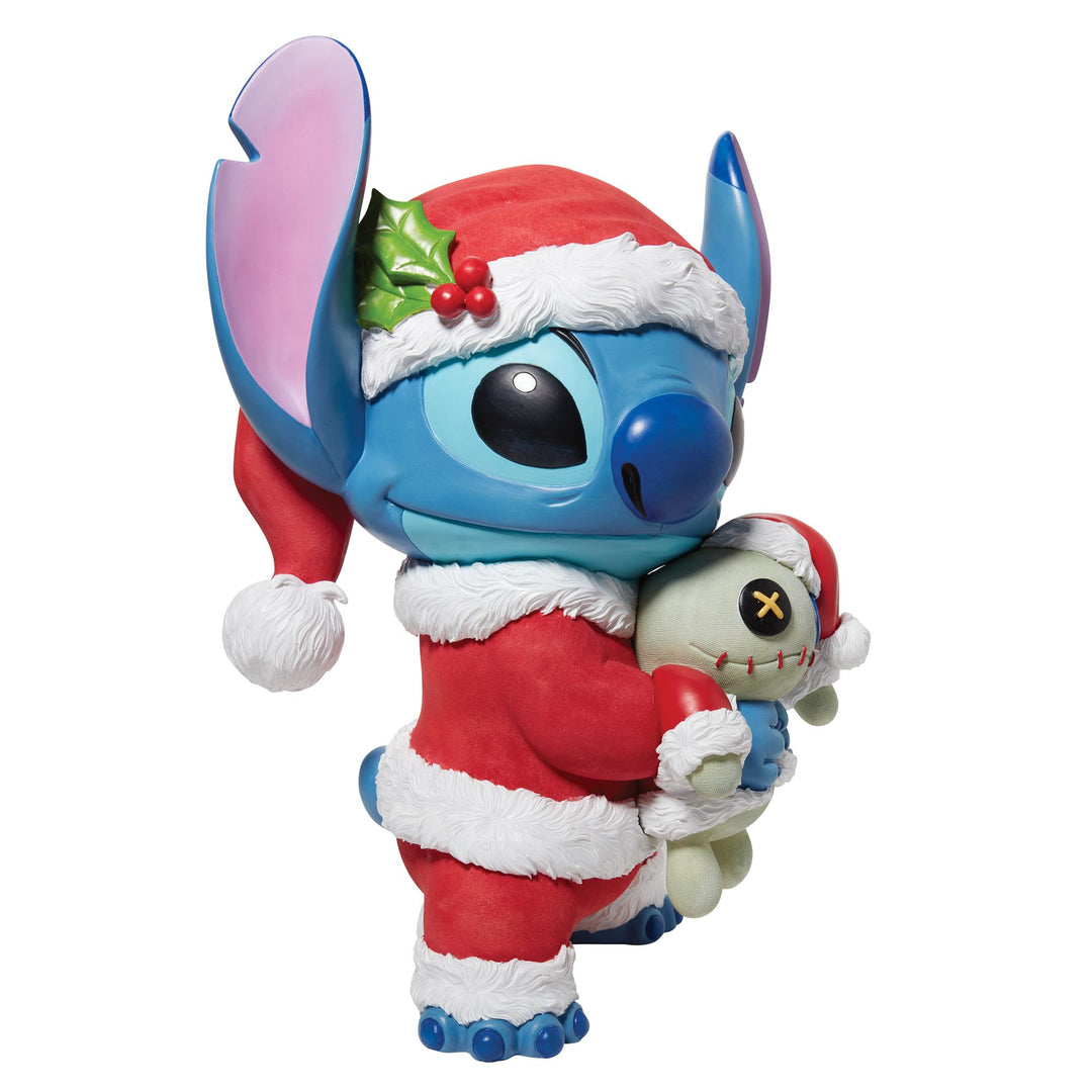 Santa Stitch Statement Figurine by Disney Showcase