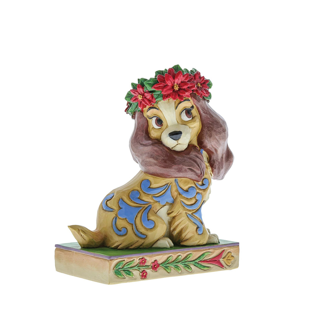 Lady Christmas Figurine - Disney Traditions by Jim Shore