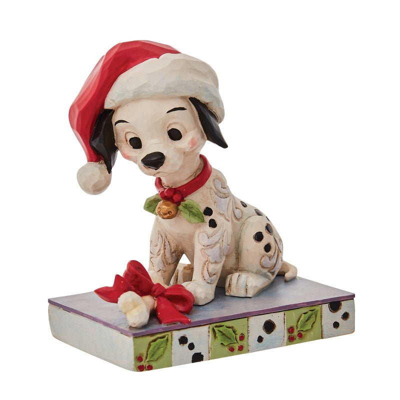 Lucky Christmas Figurine - Disney Traditions by Jim Shore