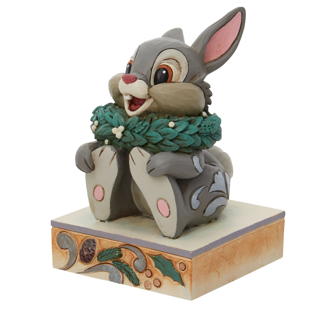 Thumper Christmas Figurine - Disney Traditions by Jim Shore