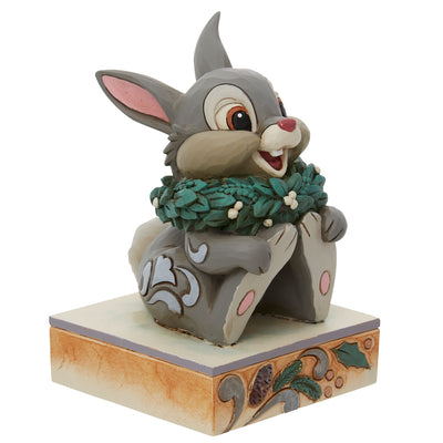 Thumper Christmas Figurine - Disney Traditions by Jim Shore