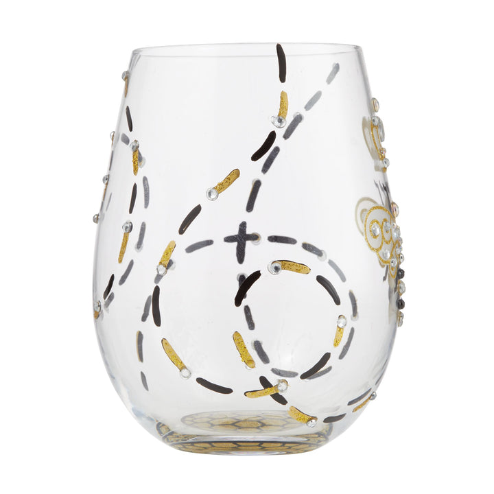 Queen Bee Stemless Glass by Lolita