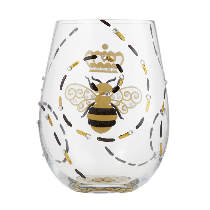 Queen Bee Stemless Glass by Lolita