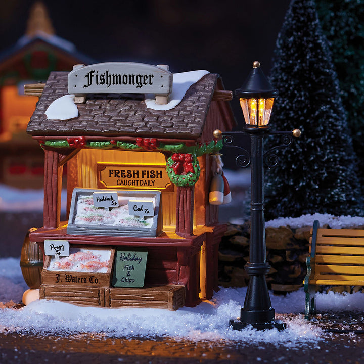 Fishmonger Stall - Dickens Village