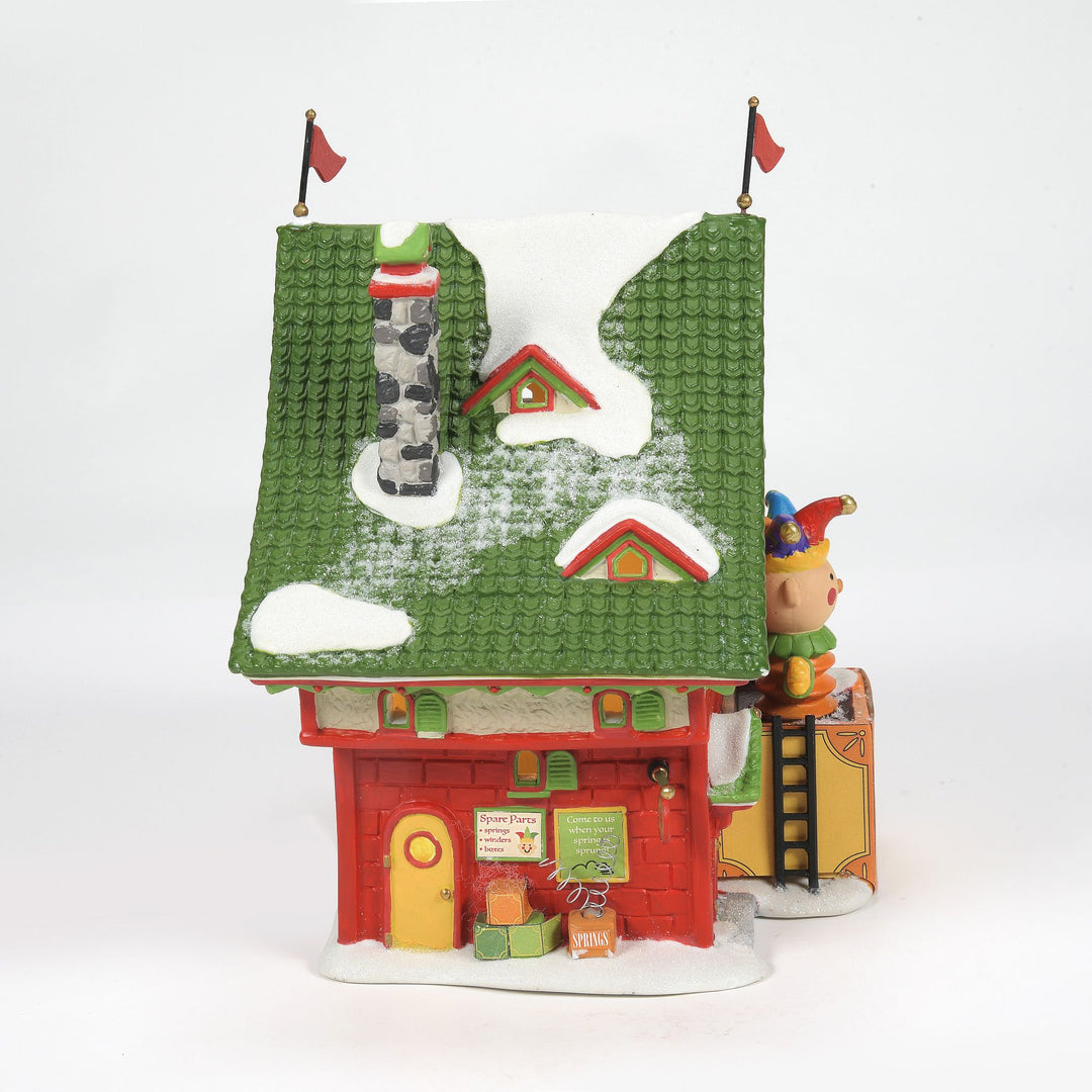 Jaques Jack in the Box Shop - North Pole Village