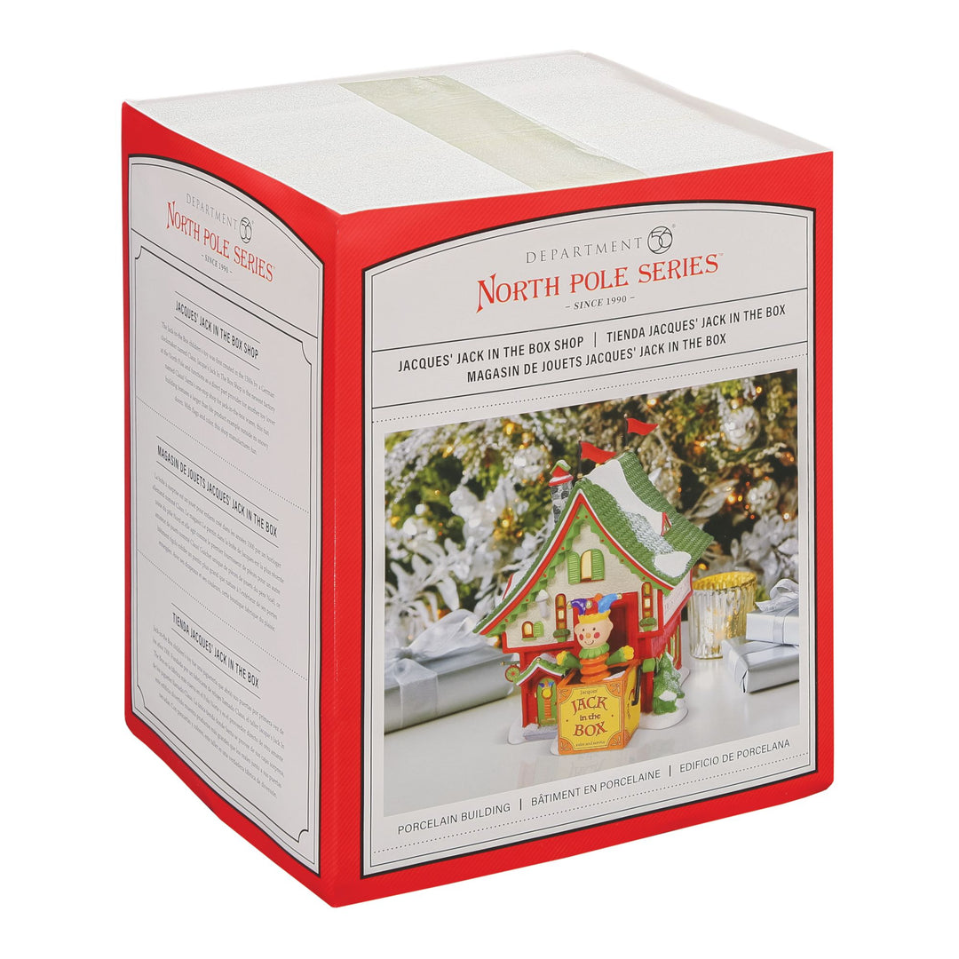 Jaques Jack in the Box Shop - North Pole Village