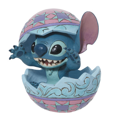 An Alien Hatched (Stitch Easter Egg Figurine) - Disney Traditions by Jim Shore