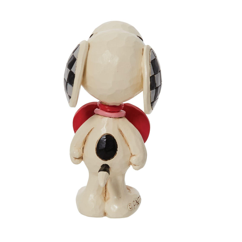 Snoopy Wearing Heart Sign Figurine by Jim Shore - Enesco Gift Shop