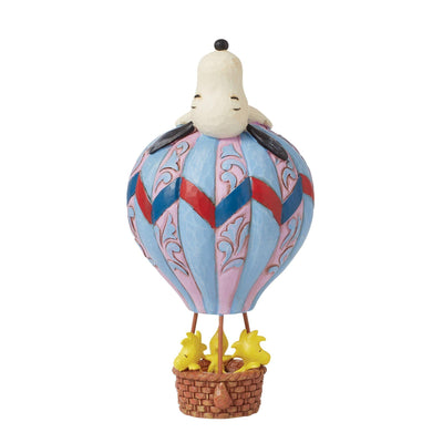 Snoopy on a Hot Air Balloon by Jim Shore - Enesco Gift Shop